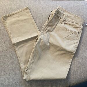 NWT Men’s Old Navy Khacki Straight Built in tough pants 31x30